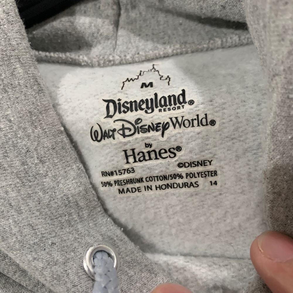 Walt Disney World Mickey Mouse hoodie men’s sz Med - Picture 5 of 5